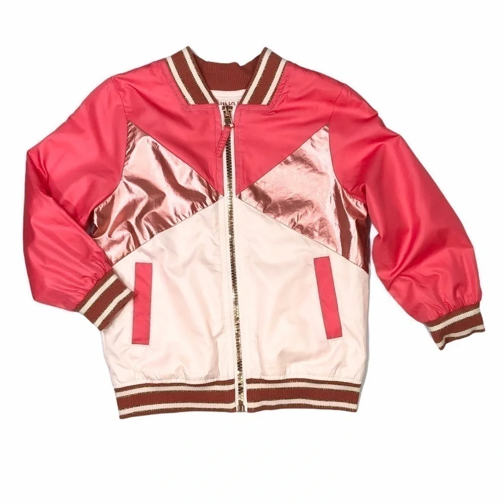 Genuine Kids OshKosh Metallic Windbreaker Jacket‎